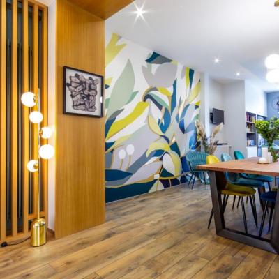 Fresque vegetale interieur 3