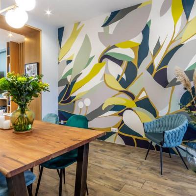 Fresque vegetale interieur 6