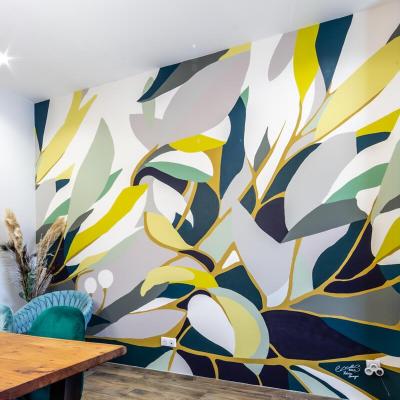 Fresque vegetale interieur 9